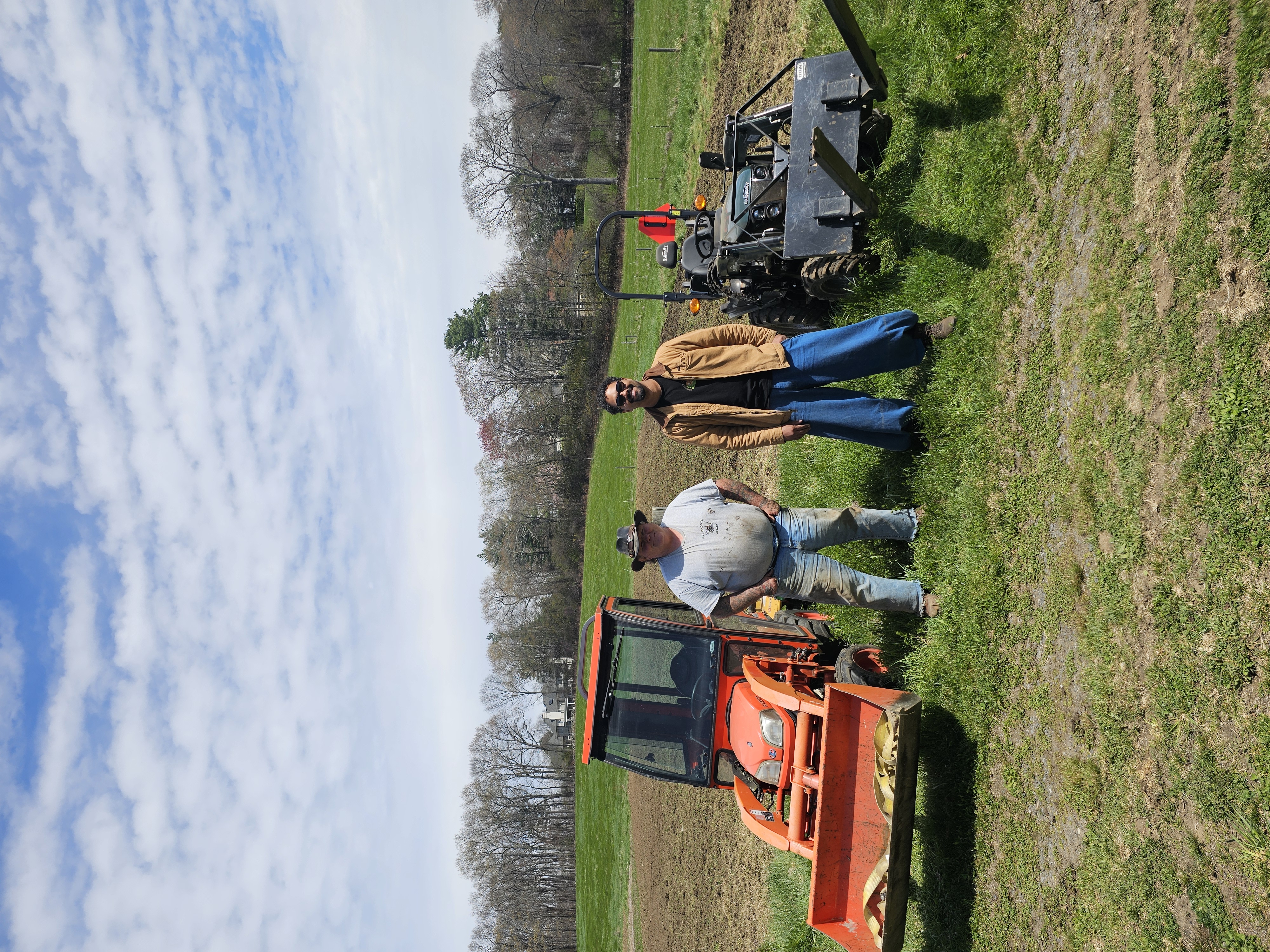 Freddy Pena and Erik Jewett, partners at Grafted Roots Farm